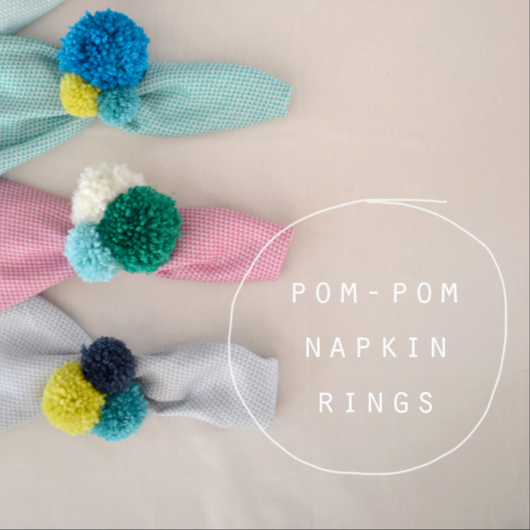 Pom-Pom Napkin Rings
